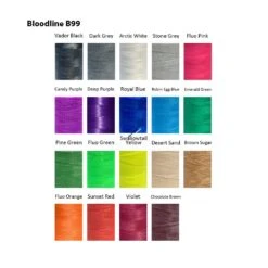 Reign String Only - Twin/Hybrid/Binary Cam -Kinetic Sales Store b99 colour chart 1 1