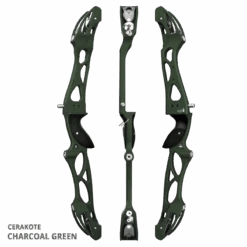 Mybo Elite 25" Recurve Riser 2024 -Kinetic Sales Store elite charcoal green 852601