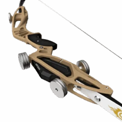 Mybo MYKAN 25" Barebow Riser 2024 -Kinetic Sales Store mykan angle 2