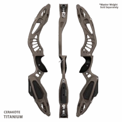 Mybo MYKAN 25" Barebow Riser 2024 -Kinetic Sales Store mykan titanium 852617 1 1