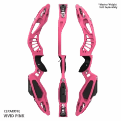 Mybo MYKAN 25" Barebow Riser 2024 -Kinetic Sales Store mykan vivid pink 852636